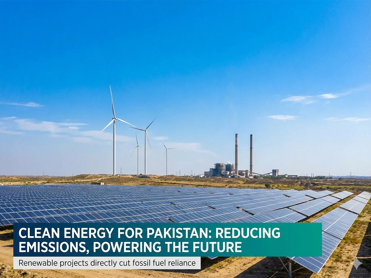 Clean energy for Pakistan